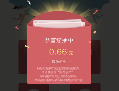 预约抽奖现金红包和奖品