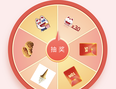 参与指定话题抽奖商城券/肯德基香辣翅/喵喵