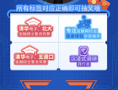 答对3个正确标签抽奖随机微信现金红包