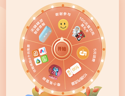 体验会员每日抽视频会员/话费/流量券