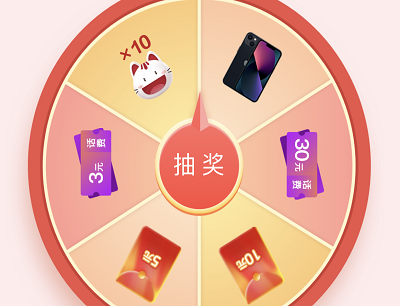 用户参与话题任务领喵喵/话费券/iPhone13