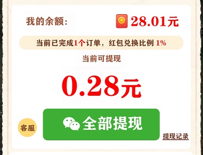 王大锤的幸福生活提现